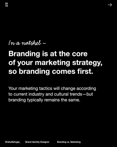 The Difference between Brand & Marketing