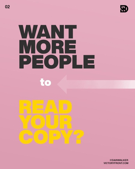Write better content copy