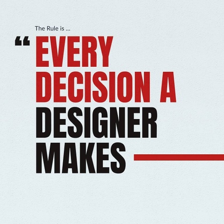 The first rule of UX