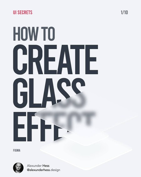 How to create glass effect