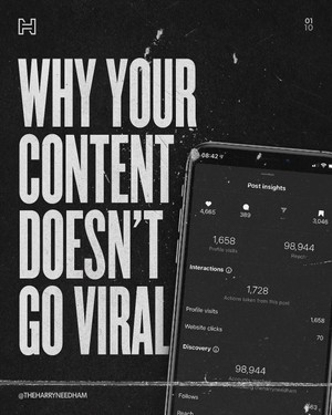 Why your content doesn't go viral?
