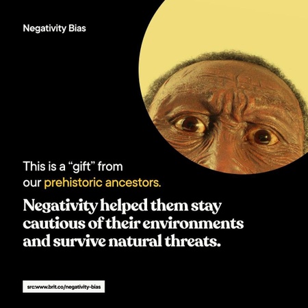 The negativity bias