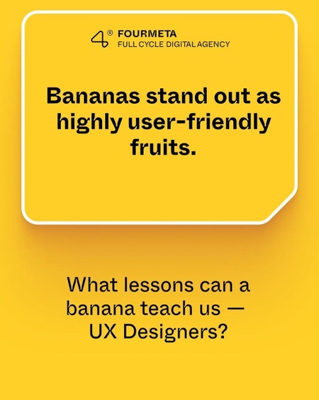 What can a designer can learn from a banana?