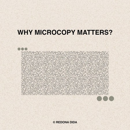 Why microcopy matter?
