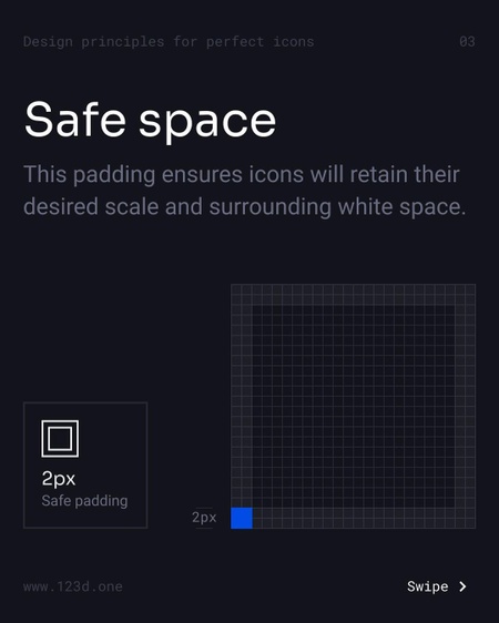 Design principles for perfect icons