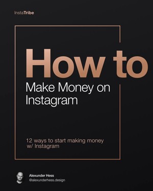How to make money on Instagram?