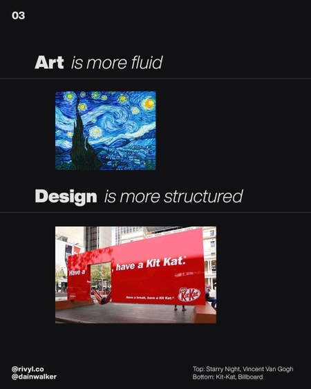 Difference between Art and Design