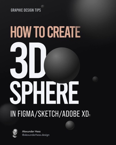 How to create 3D sphere in Figma