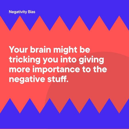 The negativity bias