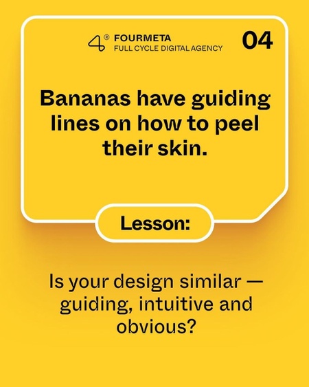 What can a designer can learn from a banana?
