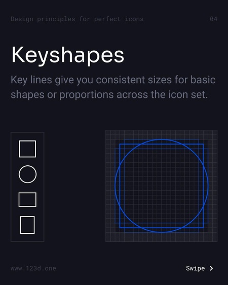 Design principles for perfect icons