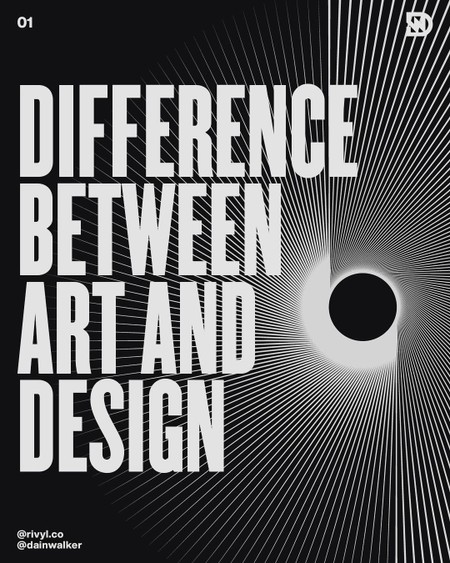 Difference between Art and Design