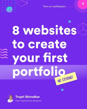 8 Website to create your first portfolio with no coding
