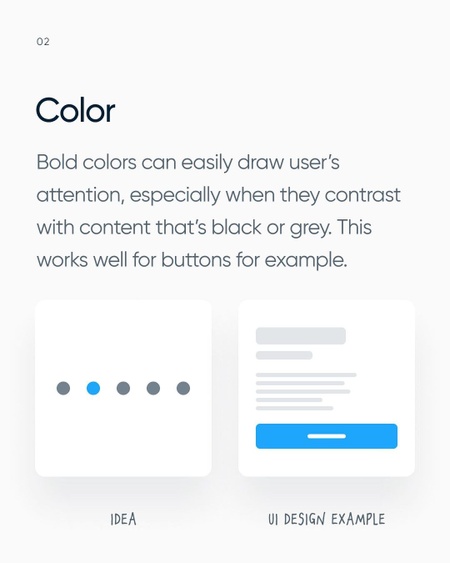 How to use Visual Hierarchy in UI Design?