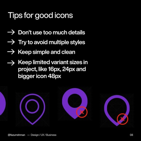 How to design icons