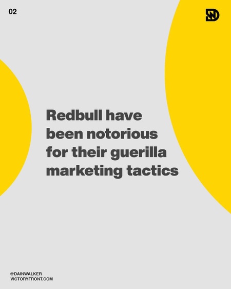 How Redbull brand with trash