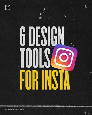 6 designs tools for Instagram