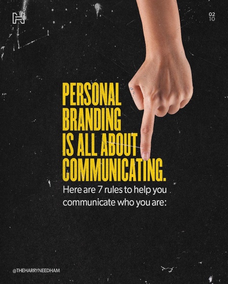 7 Rules of Personal Branding