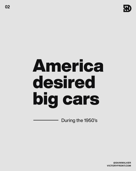 Selling the smallest car to America