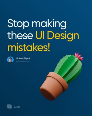 Stop making these UI Design mistakes