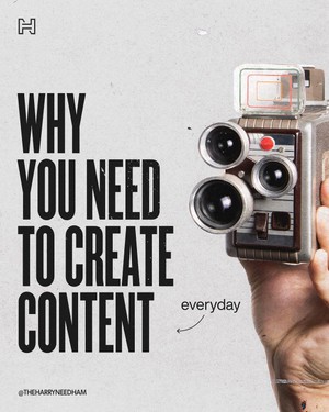 Why you need to create content everyday?
