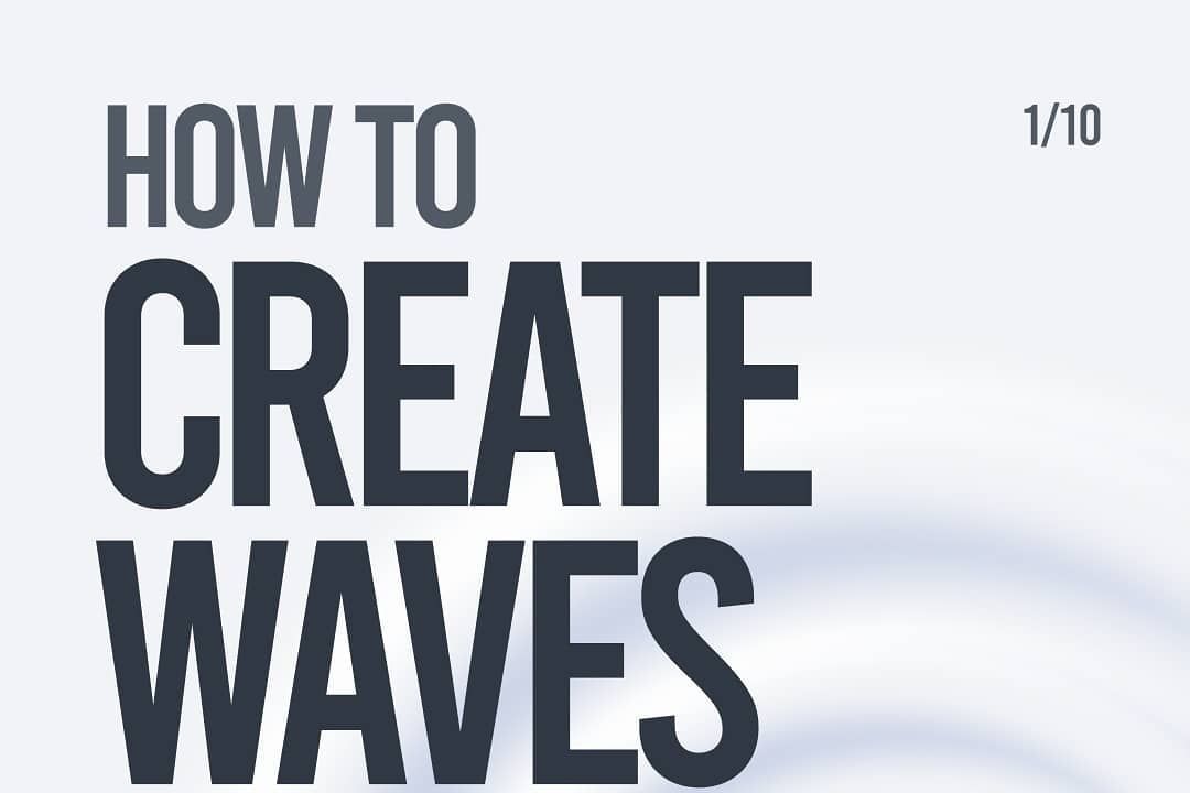 How to create waves - Visualizem