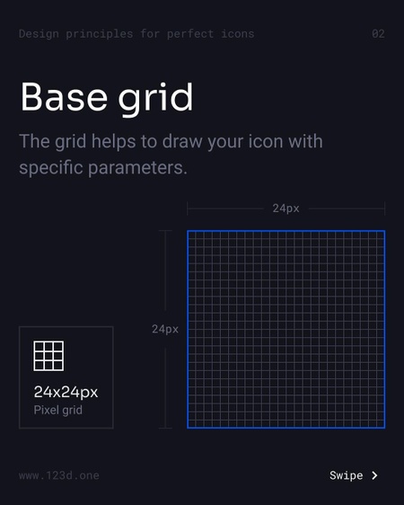 Design principles for perfect icons